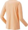 Рубашка с длинным рукавом, длинный рукав бежево-розовый M [YONEX] Женская футболка (589)