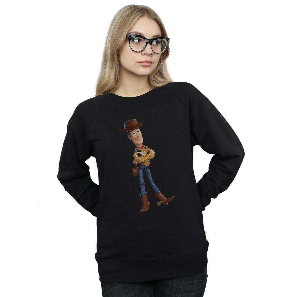 Disney Womens/Ladies Toy Story 4 Sherrif Woody Sweatshirt
