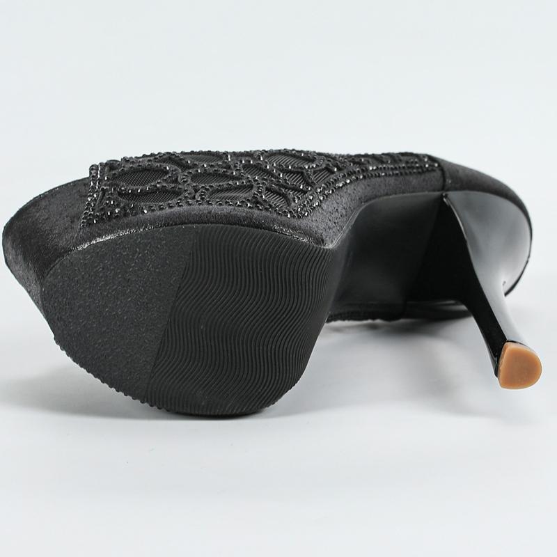 16 см сексуальные сетчатые женские туфли-лодочки с каблуками на платформе и рыбьим ртом для ночного клуба и вечеринок