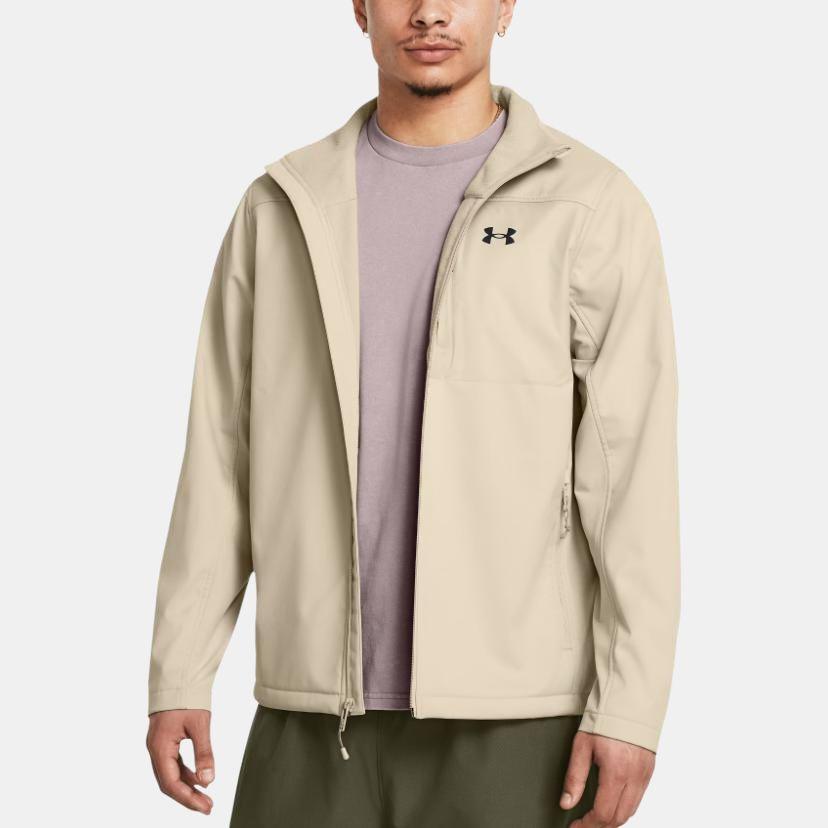 Under Armour ColdGear Storm Shield Jackets & Coats Men's Khaki/Black 1371586-290