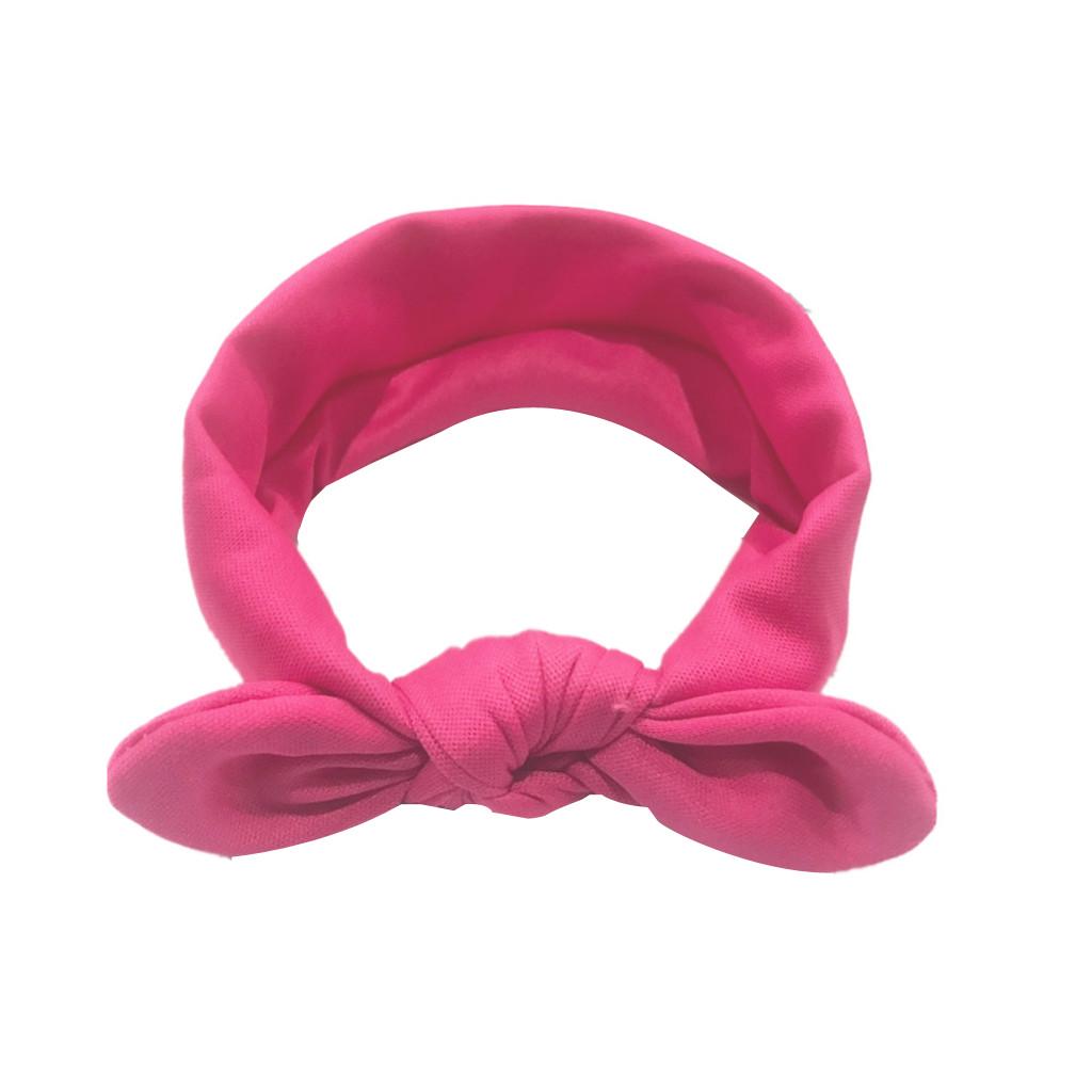 (проектор)Для маленьких девочек повязка на голову с кроликом и бантом, повязка на голову, тюрбан с узлом, повязки на голову