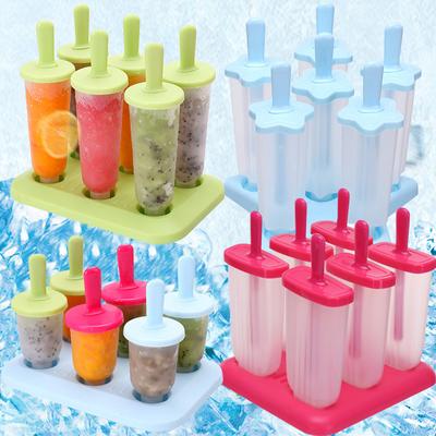 Замороженные палочки Экологичные DIY Мороженое Лоток Лолли Maker Набор Формочек для мороженого Кубики льда Кухонные принадлежности ручной работы Высокое качество Ручная работа