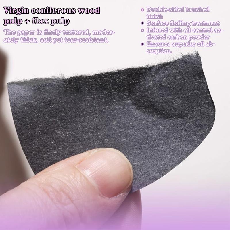 100 Листов Матирующая Бумага для Лица Промокашки для Лица Контроль Жирности Маслопоглощающая Бумага С Зеркалом и Пуховкой Инструменты для Очищения Лица