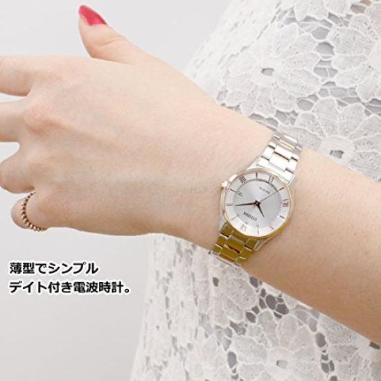 Citizen Collection Thin Pair Model ES0002-57A Eco-Drive Radio-Controlled Watch, Series, Women's