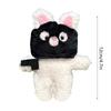 Plush Rabbit Bear Pine Charm Keychains Cute Pendant Y2K Car Keyring Backpack Decoration Fashion Jewelry for Women Girls