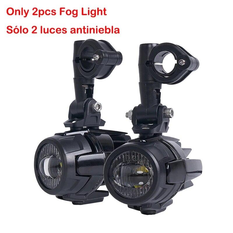Модернизируйте яркую лампу для BMW R1200GS F800GS F700GS F650 K1600, противотуманные фары для мотоцикла, вспомогательные фары 40 Вт 6000 К