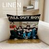 Музыка Fall Out Boy Наволочка Комплект Наволочек Шт x x Дышащая Стирка Подушка для Дивана Наволочка
