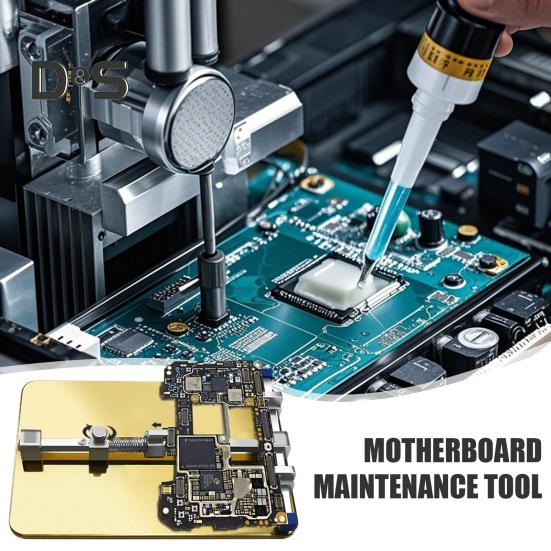 Держатель печатной платы, нержавеющая сталь, платформа для пайки материнской платы, универсальный зажим для печатной платы для электронного ремонта