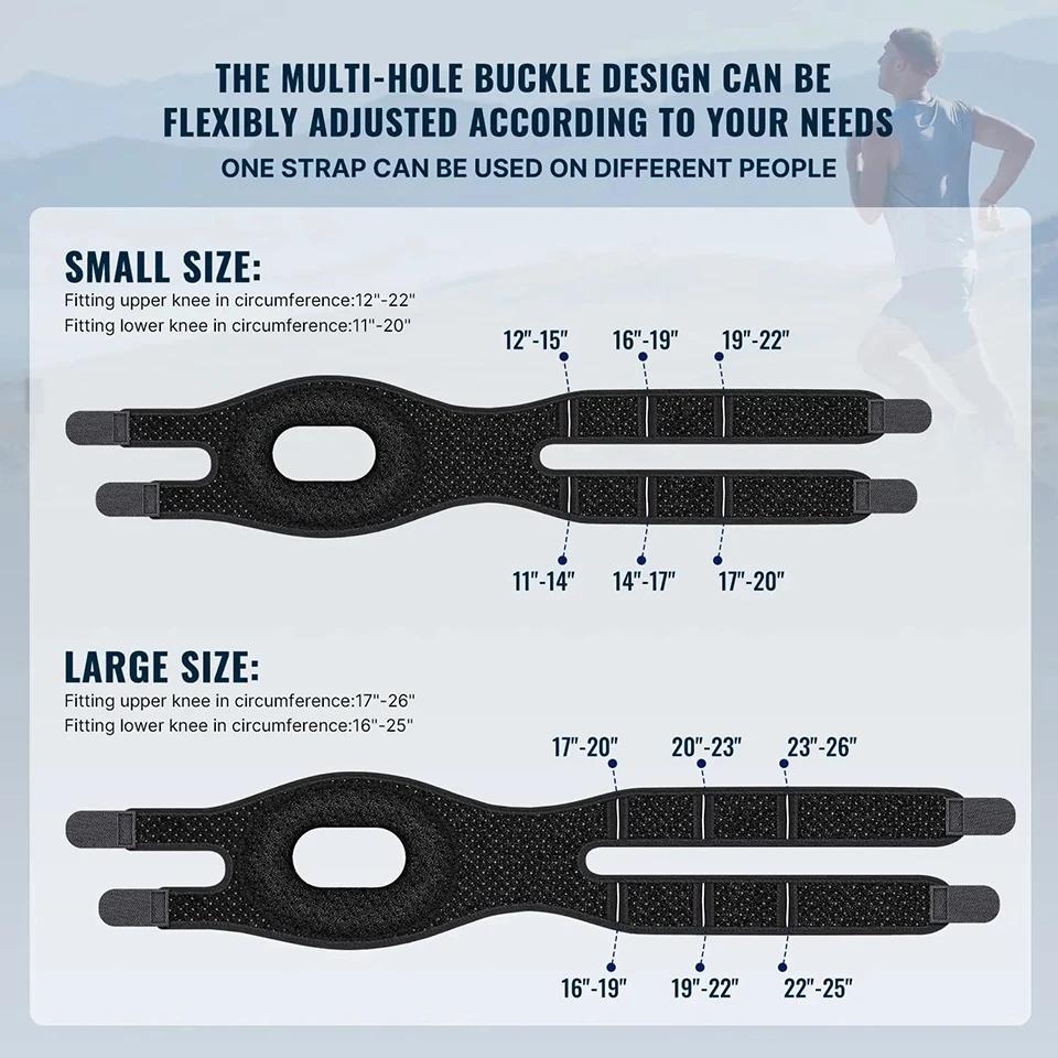1 шт. коленный бандаж для коленной чашечки от боли в колене, компрессионный рукав от боли и поддержки при артрите, наколенник для тренировки и подушечки