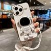 Plating Astronaut Case For POCO F7 Ultra F7 Pro Luxury Electroplating TPU Soft Back Cover Shockproof Bumper For Xiaomi MI 15 Ultra