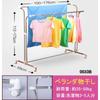 BAOYOUNI Balcony Drying Rack, Clothes Drying Stand with Casters, Extra Large Laundry Dryer with Stainless Steel Wrapped Pipes and Rust-Resistant Treat
