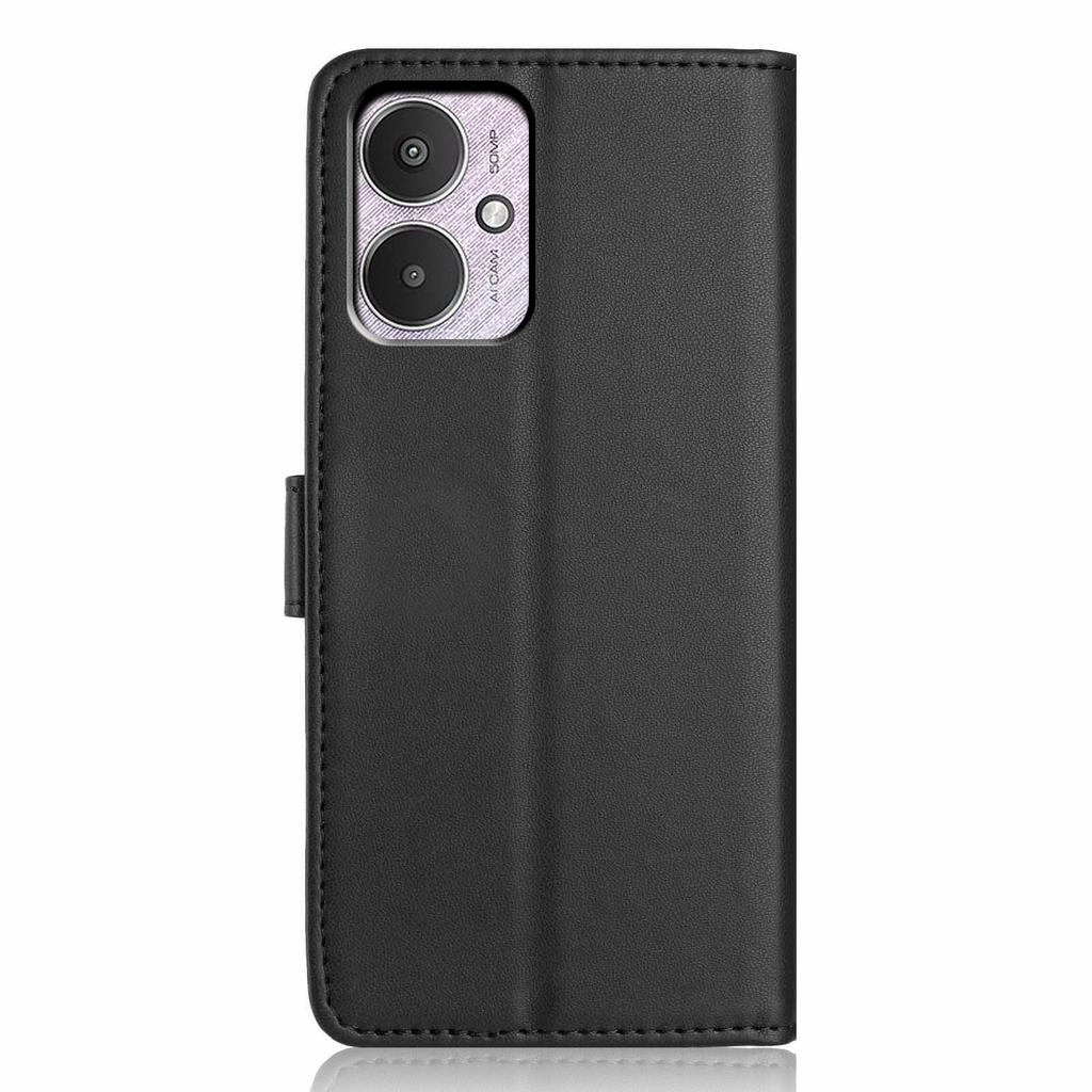 Чехол-кошелек для Xiaomi Redmi 13C 4G/13C 5G со шнурком/множеством слотов для карт, кожаная подставка однотонного цвета, чехол для телефона