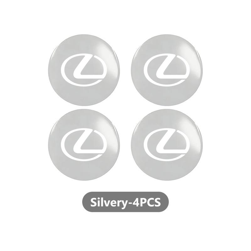 CKU5 For Lexus 56mm 4pcs Car Wheel Center Hub Cap Badge Logo Sticker RX 300 400 460 UX 200 NX LX LS GS 330 IS 250 300 GX