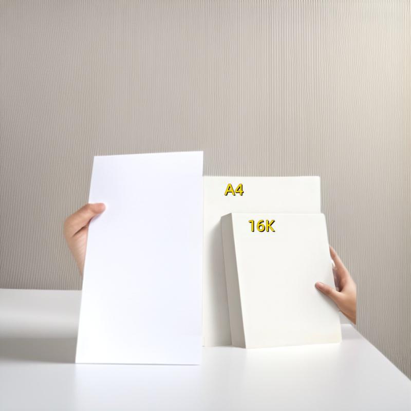 Thickened 8k Pigment Sketch Paper for Primary Students - Hand-Copied and Pencil Drawing A4 Sheets.