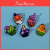 Halloween Cupcake Brooch Quirky And Funny Ghost Skeleton Pumpkin Cake Design