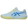 Asics GEL RESOLUTION 10 Низкие детские тренировочные кроссовки Светло-голубые Унисекс 1044A081-401