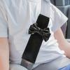 Подушка на ремень безопасности Мультяшный галстук-бабочка Подушка-поддержка шеи Защита Аксессуары для автомобиля Износостойкие Дышащие Накладки на ремень безопасности автомобиля Для всех
