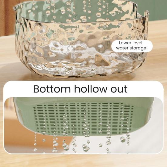 3 шт./набор Кухонный дуршлаг Миска Складываемая корзина для слива Дуршлаги для еды Многослойная корзина для мытья овощей для фруктов Спагетти