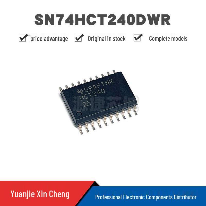 SN74HCT240DWR SOP-20 HCT240 8-Channel Buffer IC, 4.5V-5.5V