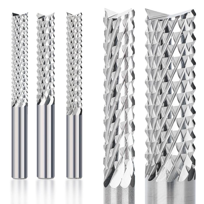 PCB corn milling cutter Carbide End Mill 3.175/4/6/6.35/8/10/12mm shank, CNC Cutting Milling PCB MDF ABS Tools Router Bit