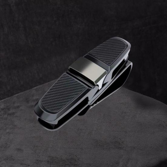 Автомобильный держатель для солнцезащитных очков, зажим для очков, вращающийся на 180 градусов, защита от царапин, простой в установке зажим для солнцезащитных очков