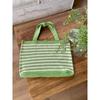 Tote Bag Knitting Bag Knitting Bag Large Capacity Tote All-in-one Shoulder Bag Striped Women's Bag