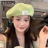 Летний женский берет вязаный ажурный тонкий бутон шляпа дышащая шляпа японская модная шляпа художника
