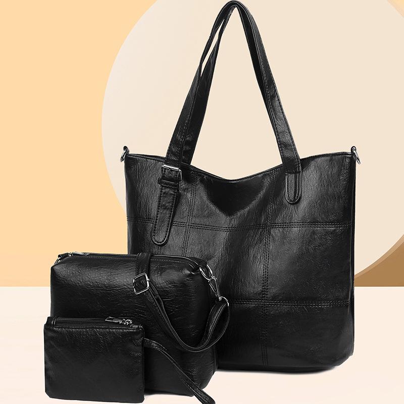 Женская сумка-тоут Новая городская сумка через плечо для мамы большой вместимости простая сумка-мессенджер сумка для мамы и ребенка