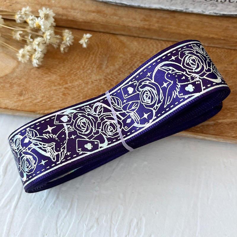 2,5 см*4,5 м/рулон упаковочные ленты Лолита одежда лазерный узор DIY упаковка головной убор шляпа 14 цветов