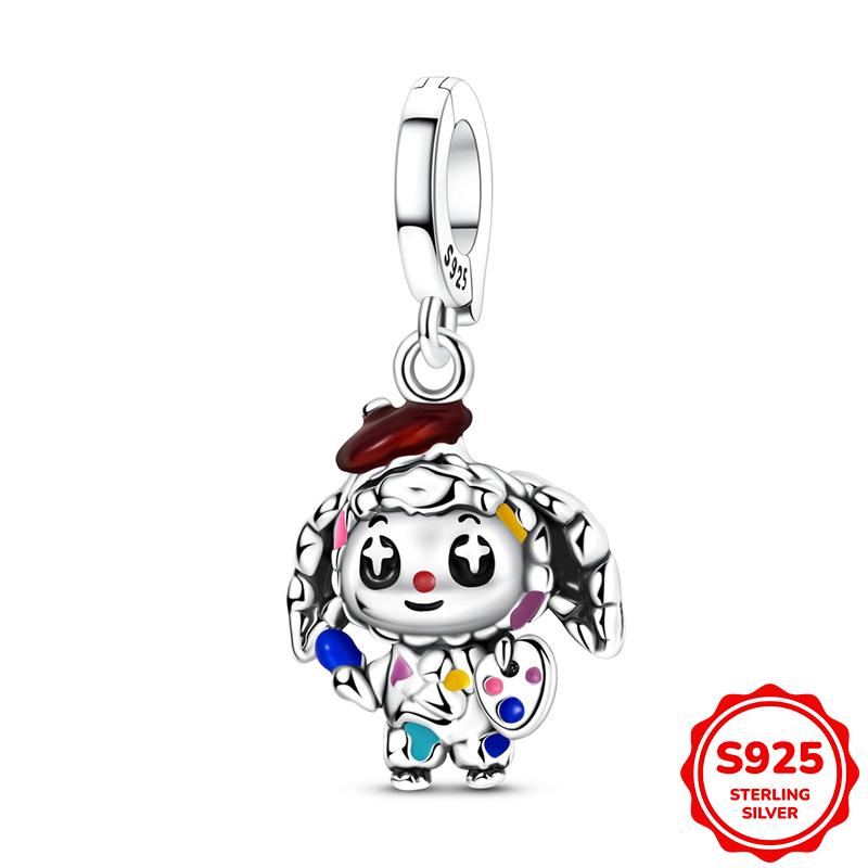 New In Copper Various Doll Series Dangle Charm Bead Fit 3Mm Bracelet Necklace For Women Pendant Luxury Diy Jewelry Gift