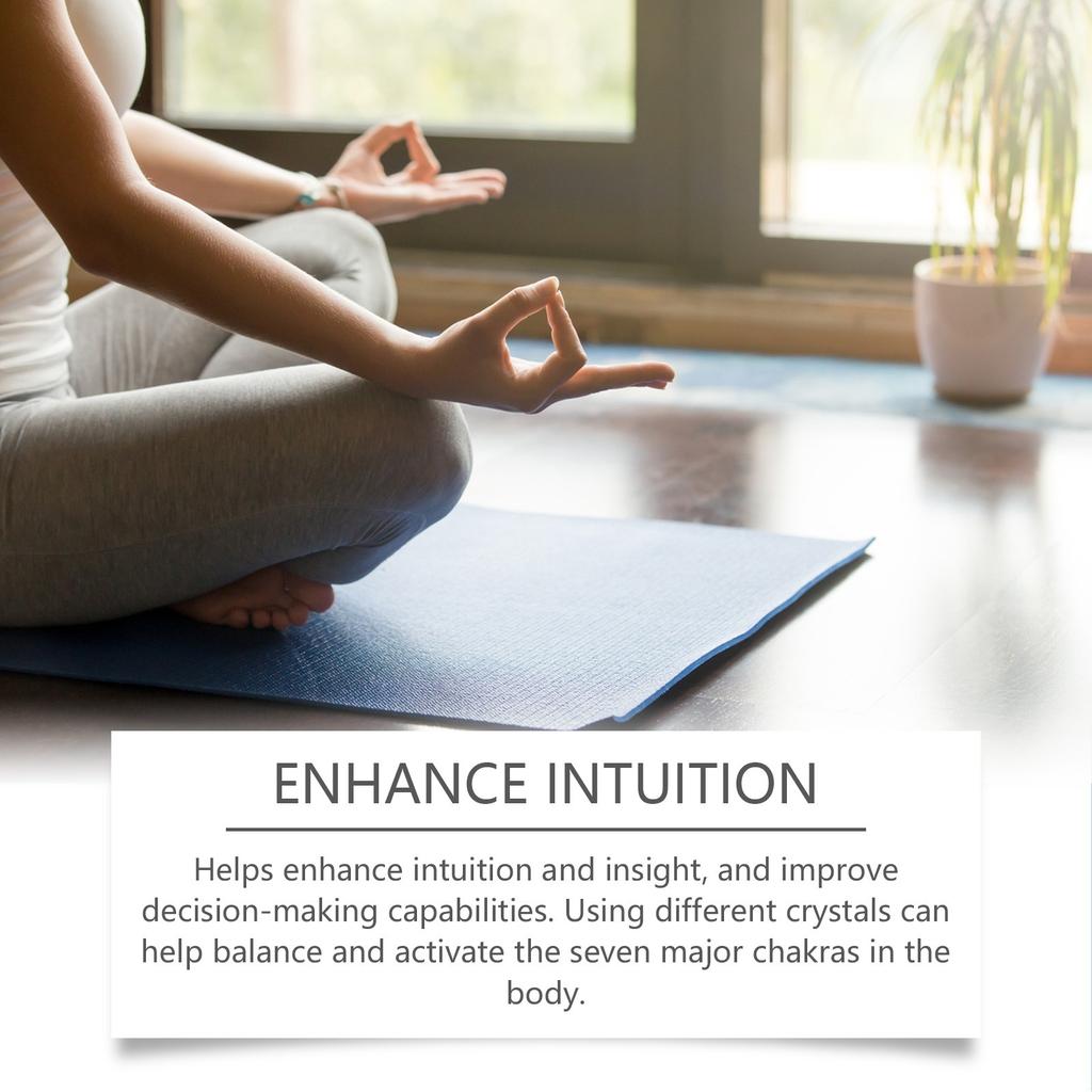 Набор кристаллов, гексагональный медитационный драгоценный камень чакра камень тигровый глаз кварцевый кристалл драгоценный камень набор кристаллов