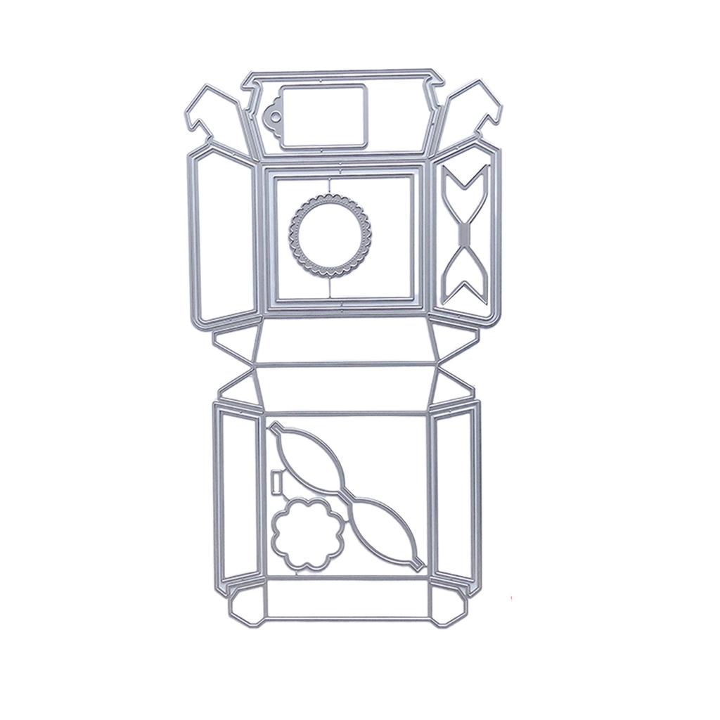 Металлические вырубные формы Коробка для гамбургера Вырубки Шаблоны Формы Трафареты для тиснения для Альбома Скрапбукинга Бумажного декора