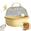 Handheld Chinchilla Outdoor Cage Portable Small Pet Carrying Box Clear Hamster Carry Case Ferrets