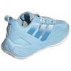 Adidas Xenoburst Versatile Comfortable Fabric Shock Absorbing Breathable Low Top Basketball Shoes Unisex Sneakers Light-Sky-Blue JR4375