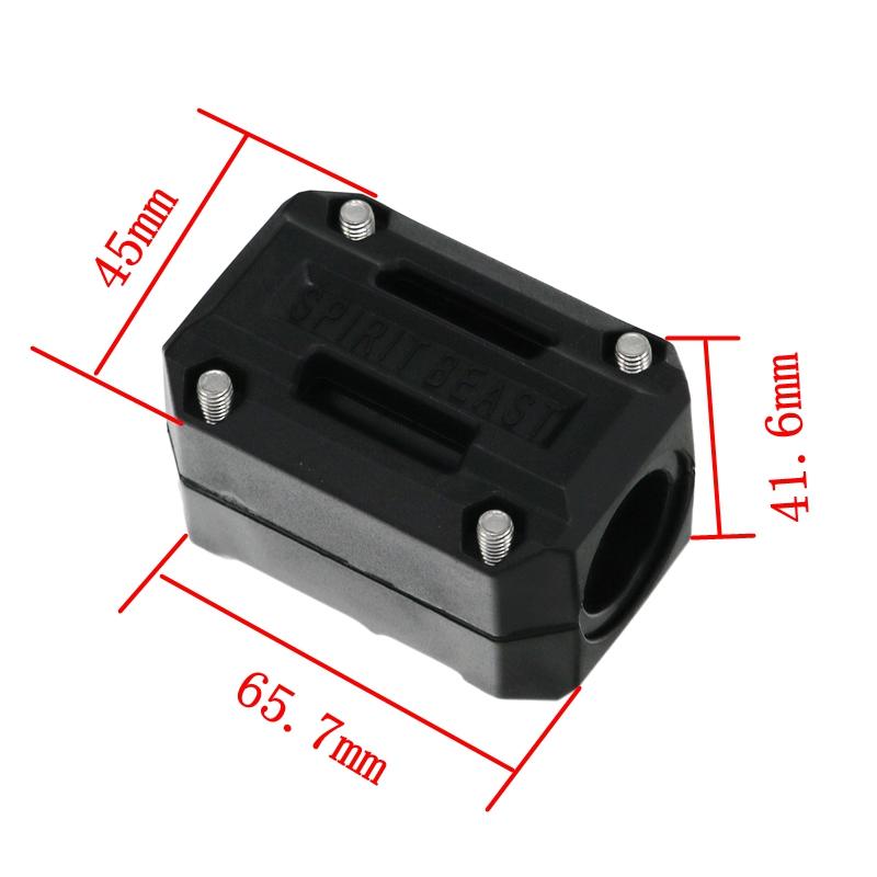 LMoDri Motorcycle Engine Guard Protection Bumper Decorative Block Modified Suitable For Multiple Sizes Crash Bar For BMW