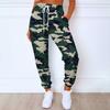Ladies Casual Fashion Print Casual Pants Sweatshirt Trousers