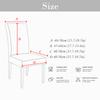 Чехол Съемный Негрязный чехол на сиденье, стул, спандекс, кухонный чехол для банкета, свадьбы, ужина, ресторана