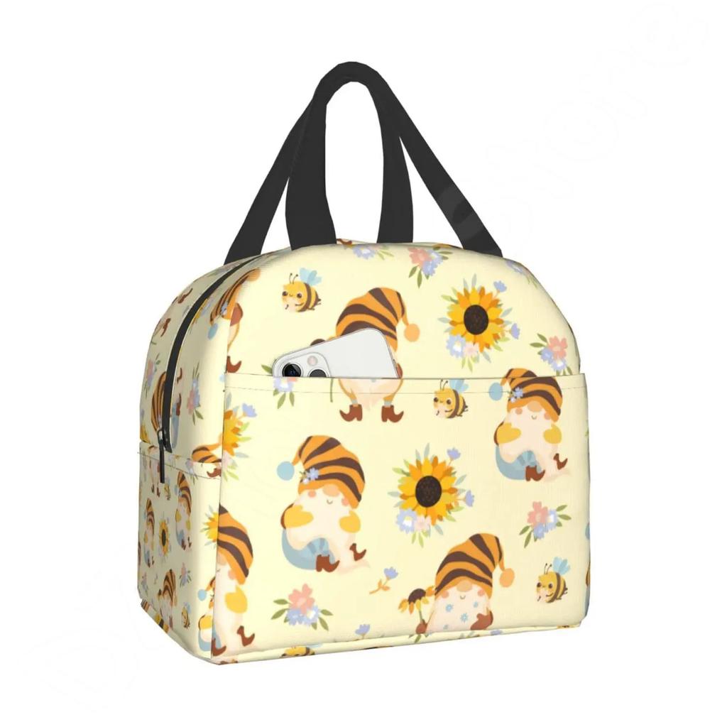 Сумка для ланча «Подсолнух» You Are My Sunshine, изолированный ланч-бокс, охладитель, термонепроницаемая многоразовая сумка-тоут для женщин, работы, пикника
