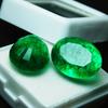 16 Carat Natural Green Colombian Emerald Oval Cut Loose Gemstone CERTIFIED MQ-21 003