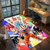 Ковер Dragon Ball Goku Аниме Ковер Большой Ковер Нескользящий Моющийся Напольный Коврик Комната Геймера Спальня Домашний Декор -QJY
