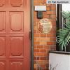 2D Flat Retro French Aluminum Wall Decoration, Available in Various Sizes with An Antique Wood Grain and Pastoral Style, Is An Ideal Choice for Home