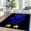 Inter Milan Area Rug Perfect For Kitchen Balcony Outdoor Game Room Antislip Carpet Anime Office Decor Gift For Festivals