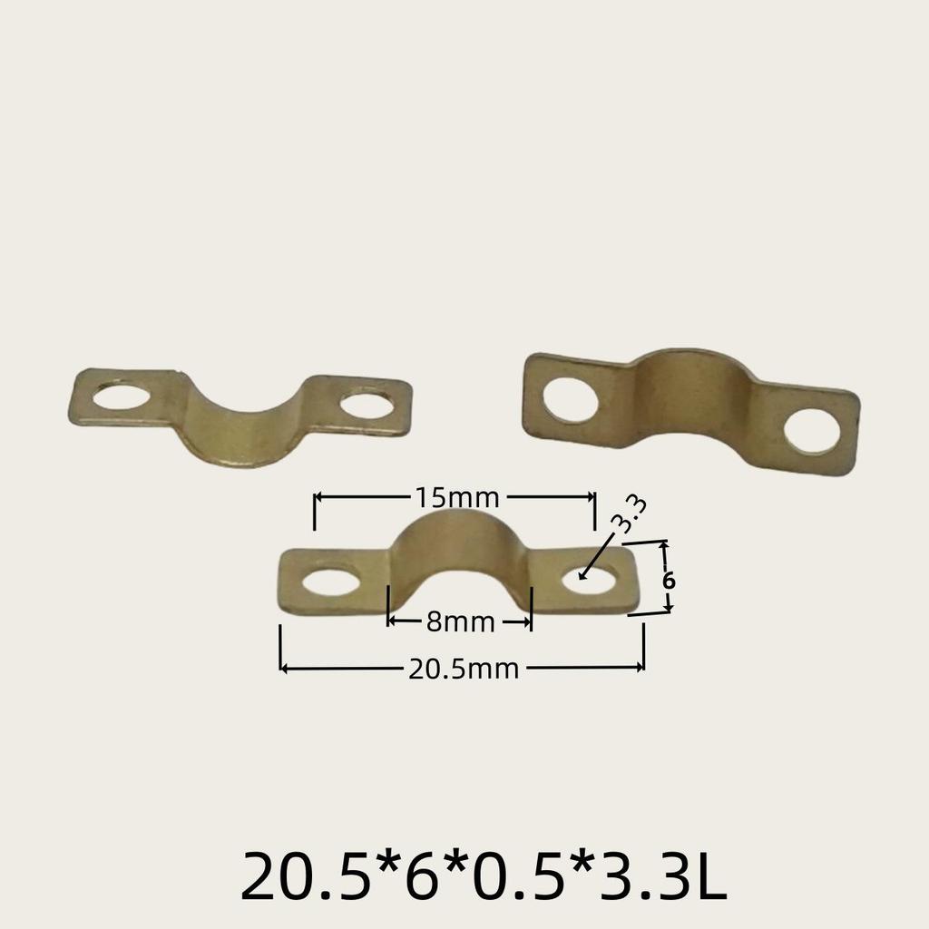 Bridge-Type Metal Wire Clamp Terminal Block Saddle Clip for Lighting Wiring