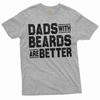 Men's Father's Day Funny T-shirt Bearded Dad Shirt Dad Father Daddy Gift Shirts