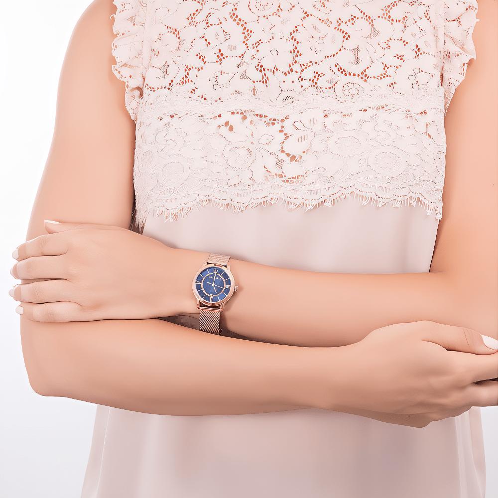 Maserati R8853118503 Epoca Blue Mother Of Pearl Dial Ladies Watch