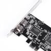 PCI-E PCI Express FireWire 1394a Плата контроллера IEEE 1394 с кабелем Firewire
