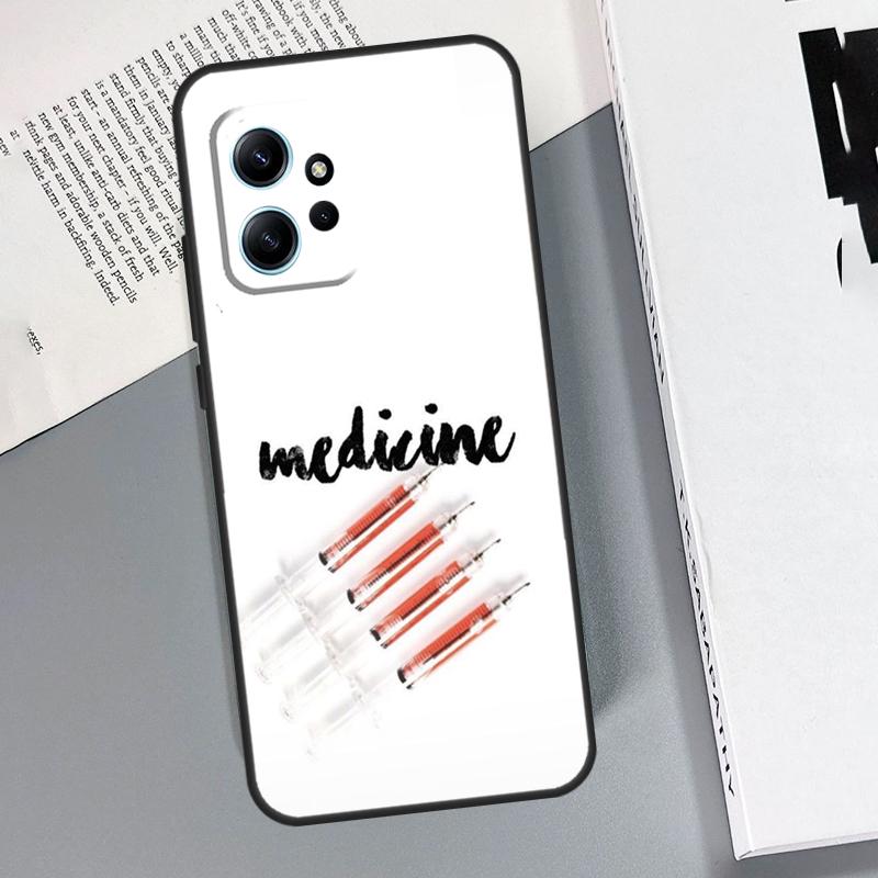 Медицинский врач Медсестра Студент-медик Чехол Для Xiaomi Redmi Note 14 9 10 11 12 13 Pro 11S Чехол Для Redmi 15 15C 14C 12C 10C 13C
