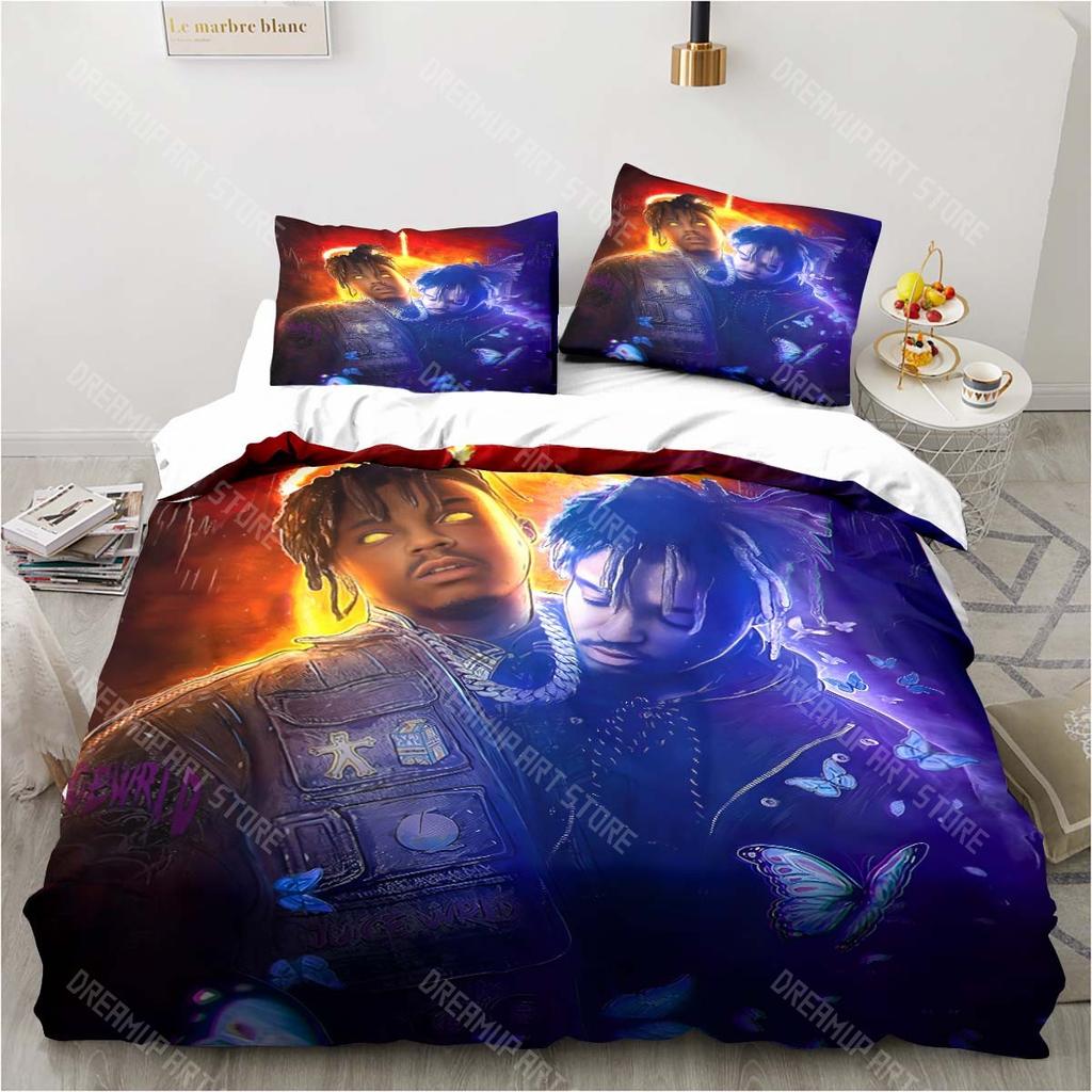 3D Рэпер Juice Wrld 999 Постельный комплект одеяло постельные комплекты Наволочка Пододеяльник Детская комната Постельный комплект Роскошный День рождения