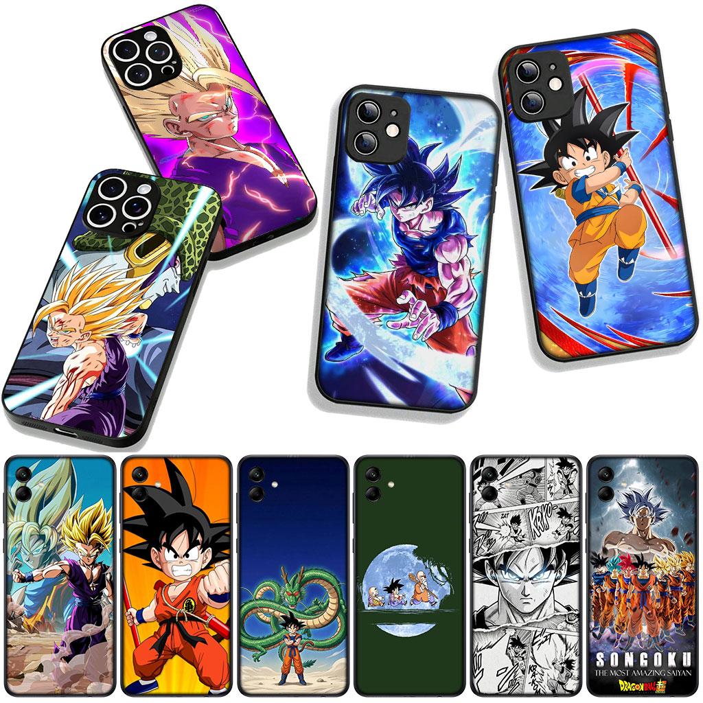 Чехол для Xiaomi Redmi Note 15 11 9 10 Pro Plus A5 9A 9T 10A 10C 9C NFC 15C 8T Чехол для телефона Драконы Гоку Сын Гохан Шары