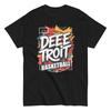 Unisex Graphic T-shirt Detroit Basketball Tee, Custom Sports T-shirt, Colorful Pistons Fan Tee